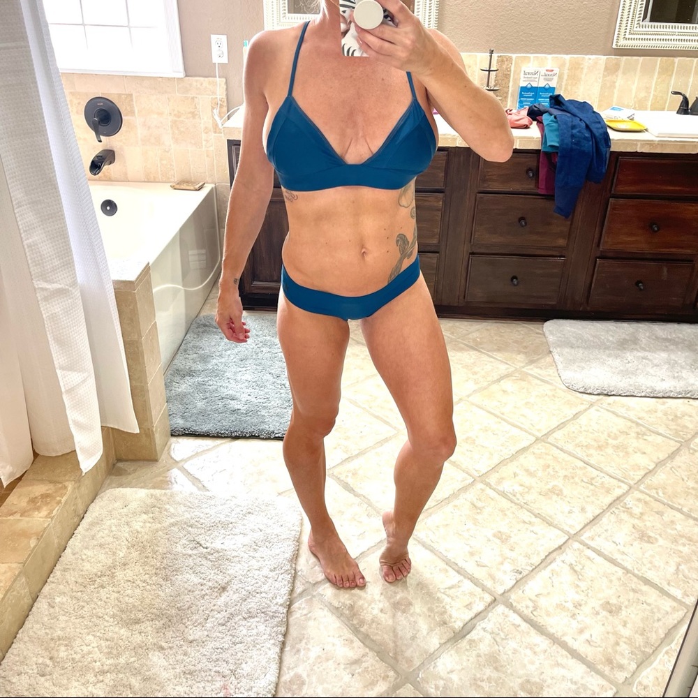Hurley teal bikini